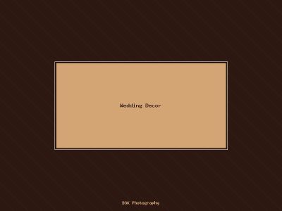 Wedding Decor