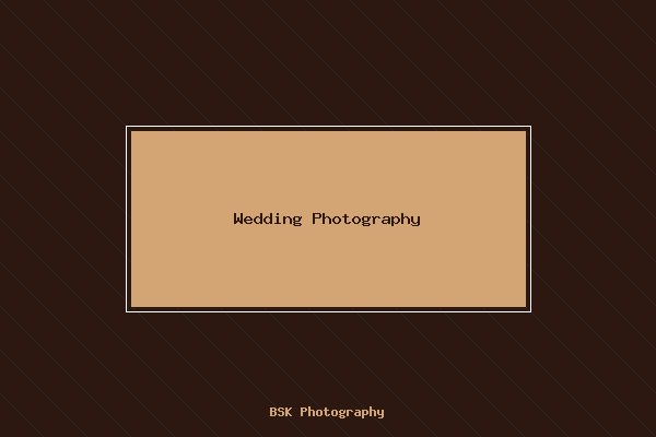 Wedding Photography